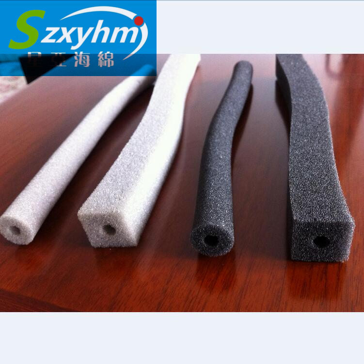 深圳星亚破孔海绵柱 电子海绵管 电子高密度海绵柱