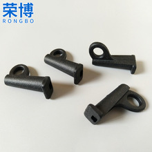 密封过线圈 硅胶带膜过线圈 硅胶护线环 钥匙扣形过线圈单面定制