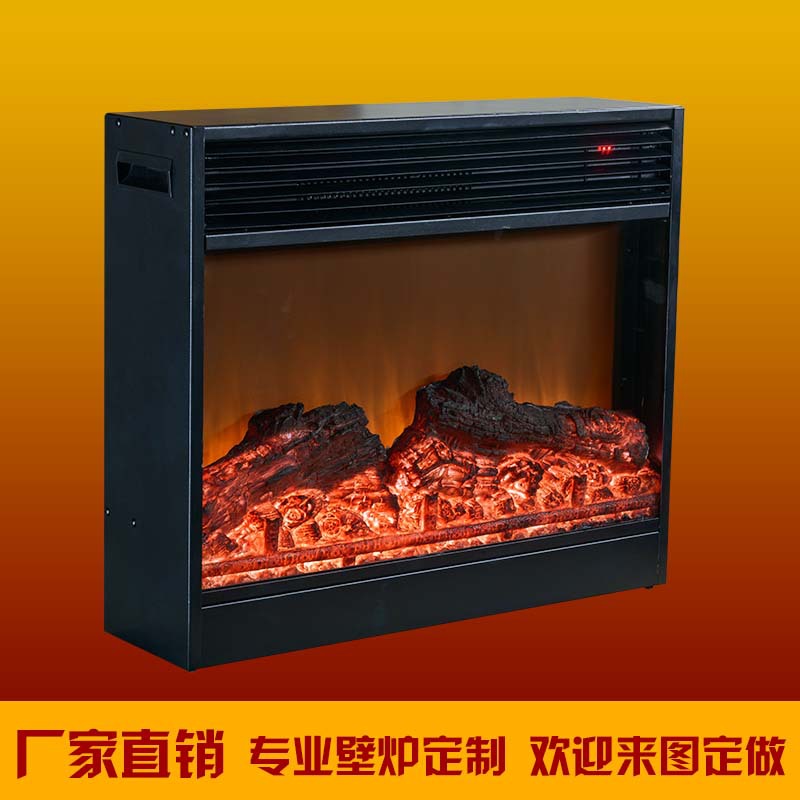 厂家直销定制欧式壁炉芯LED仿真火电壁炉嵌入式铸铁壁炉式取暖器