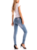 new Europe and United States explosion high waist pants embroider