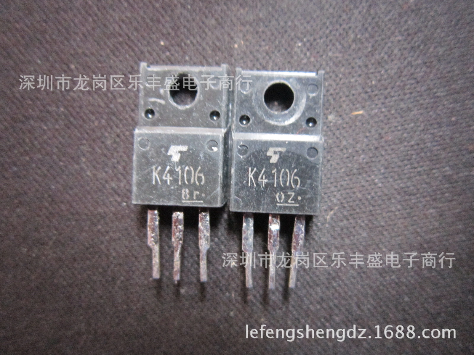 K4106 2SK4106 拆机东芝 TO-220F N通道 功率MOSFET 12A 500V