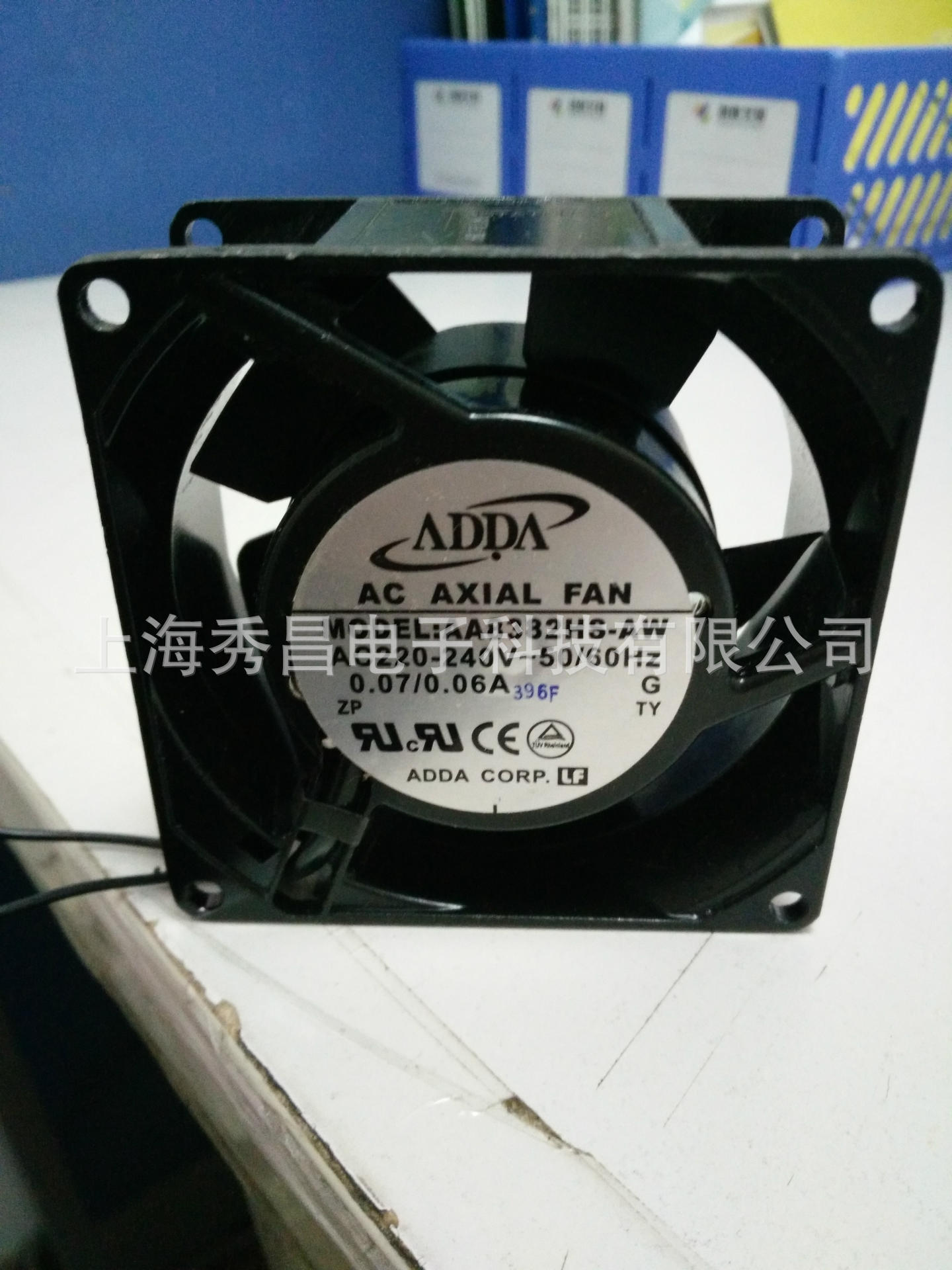 AA8382HS-AW 原装正品台湾ADDA协禧 8038 220V机柜散热风扇 现货