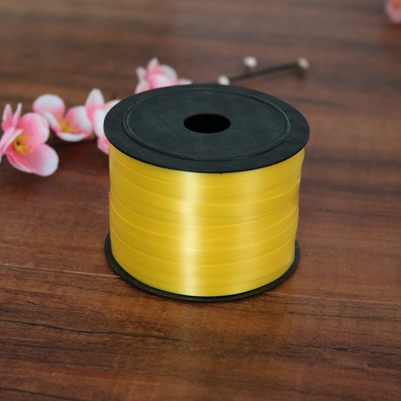 Festival de boda al por mayor suministros globo cinta atado globo cuerda globo cinta lazo 5mm ancho 100 código perla cinturón