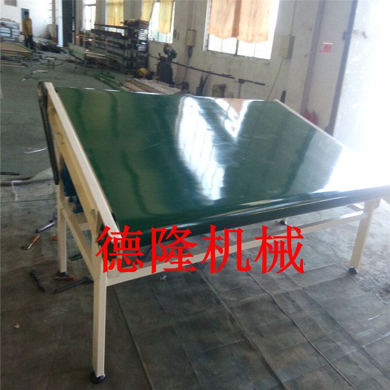 自动化机械设备生产爬坡机板链输送机折叠皮带输送机牛眼台