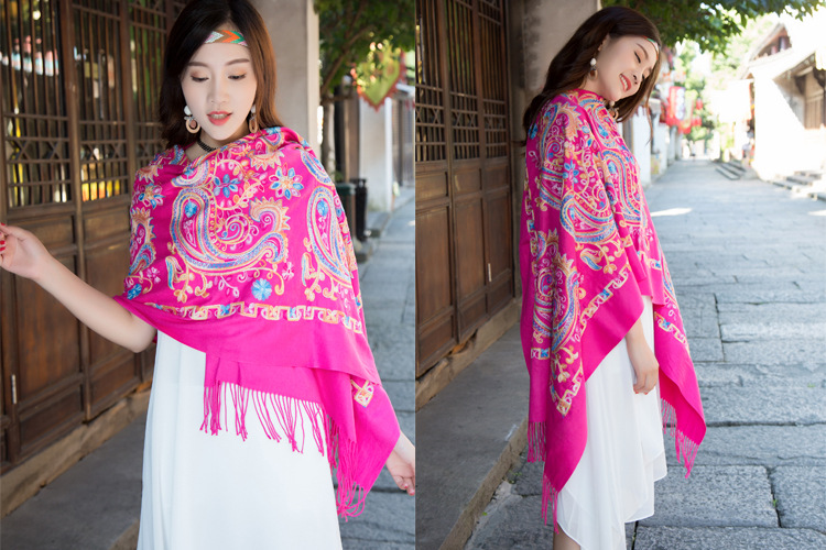 防晒丝巾 棉麻围巾  纱巾