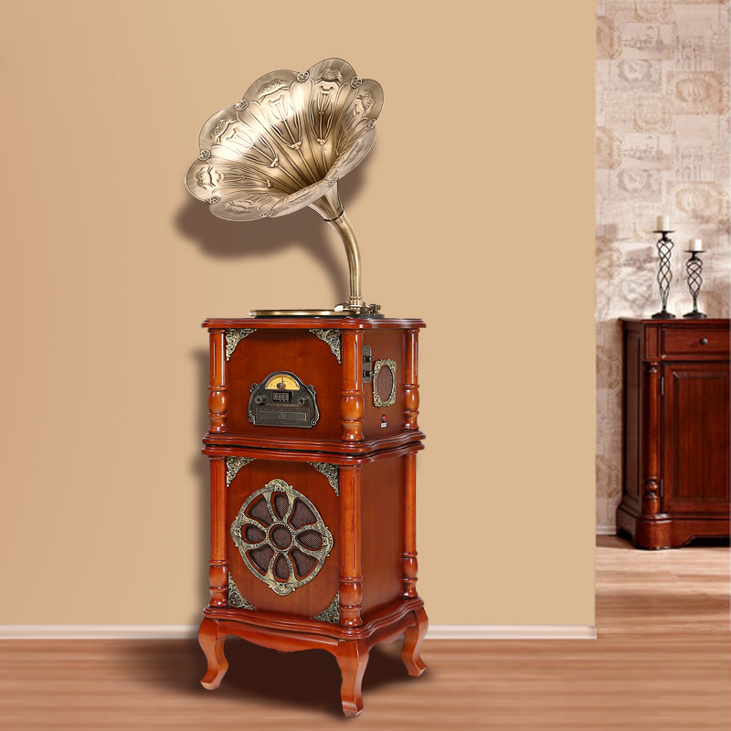 Roxy Retro Turntables To fake something antique Gramophone Bluetooth Speaker radio Manufactor On behalf of