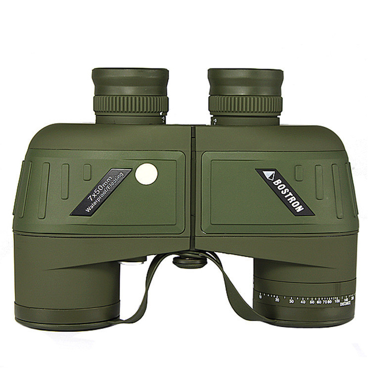 双筒望远镜坐标测距高倍高清微光夜视7×50户外防水望远镜