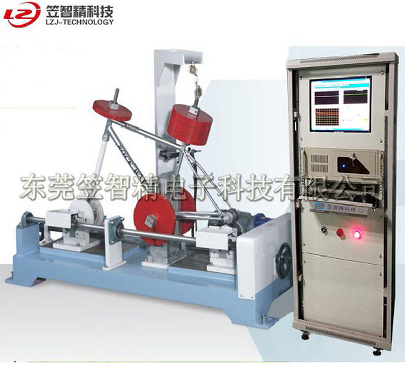 自行车检测设备 自行车架检测仪 车架前叉前後振动测试机