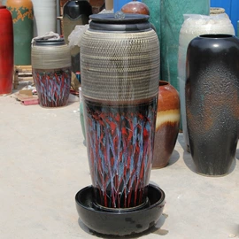 装饰花瓶;陶瓷工艺品;花盆容器