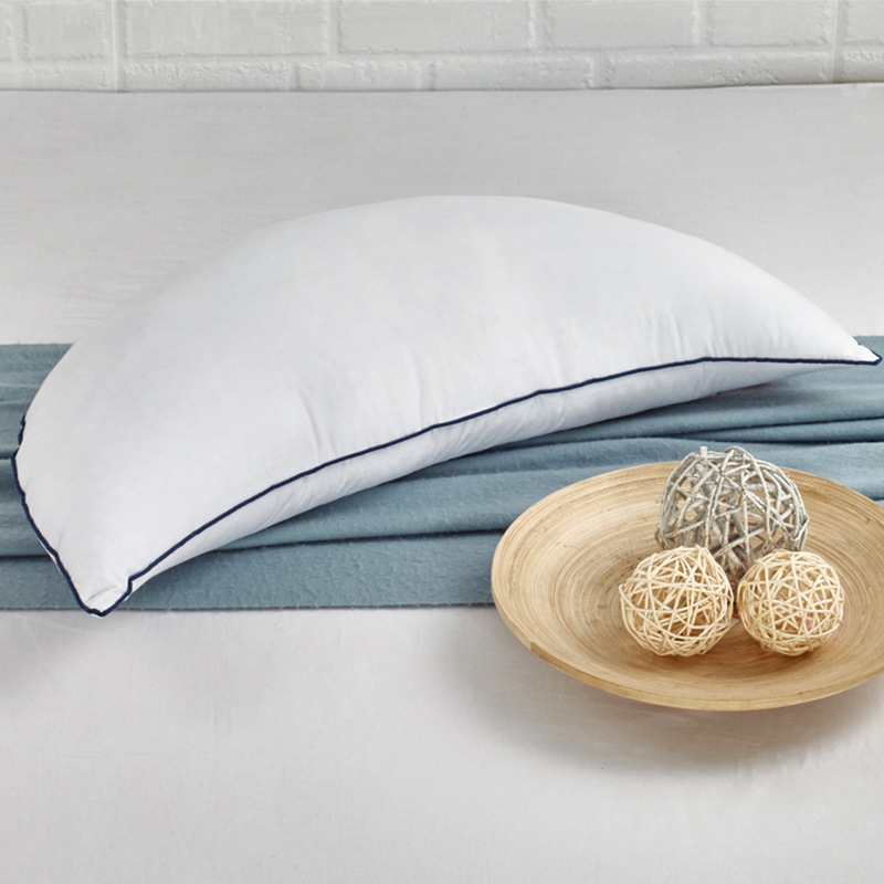 Yanagibashi Five-star hotel Lovers money Moon Pillow Feather pillow Goose down Double adult Neck protection Pillow core