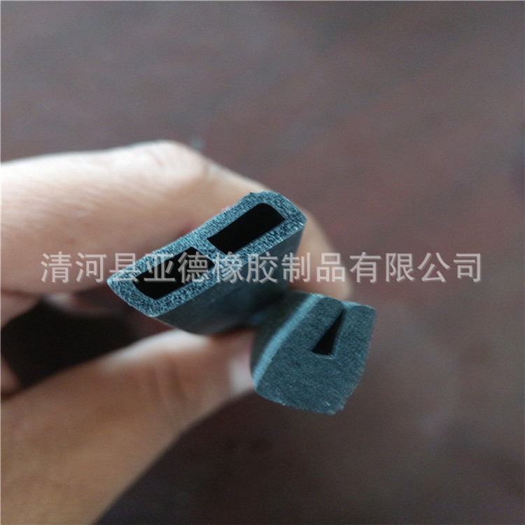 批发定 矩形橡胶发泡条 橡胶密封条 三元乙丙橡胶条
