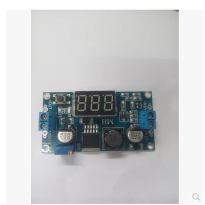 DC-DC升压模块 数字电压表显示 LM2577 升压电路板 3A输出 XD|ru