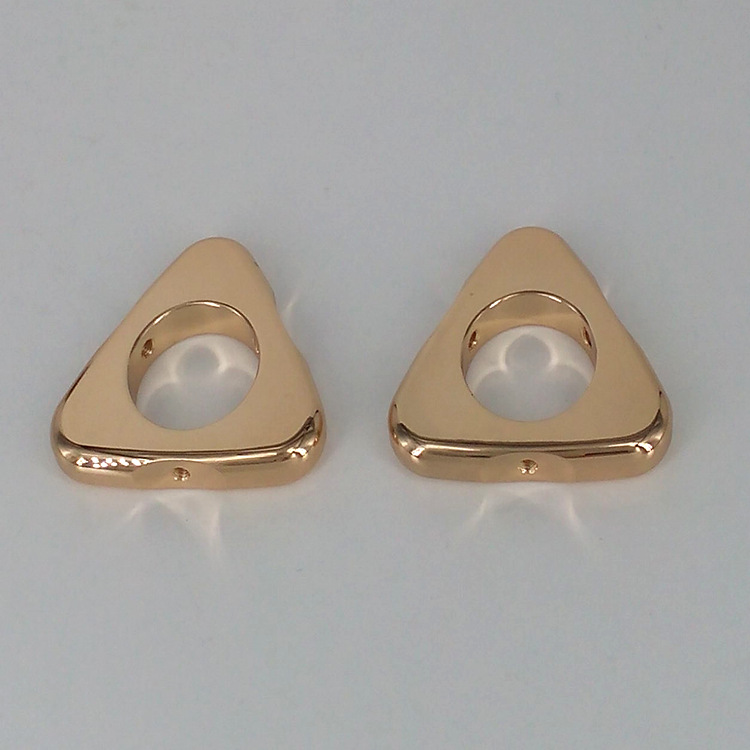 水镀挂镀厂锌合金电镀浅金金属电镀真金指尖陀螺电镀浅金陀螺镀金