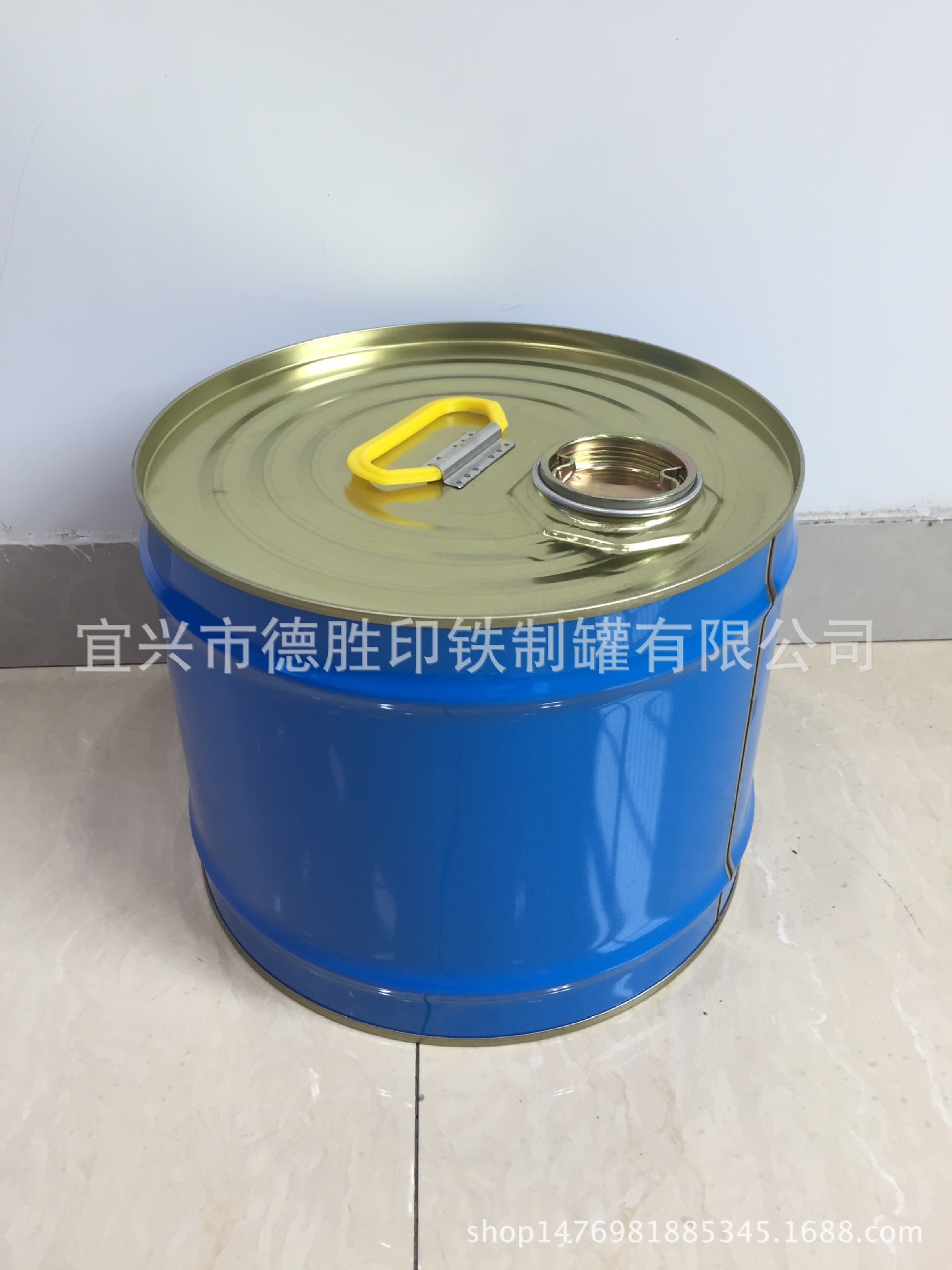 厂家定制10L铁桶 20升汽油出口危险铁皮桶 化工闭口圆形铁桶