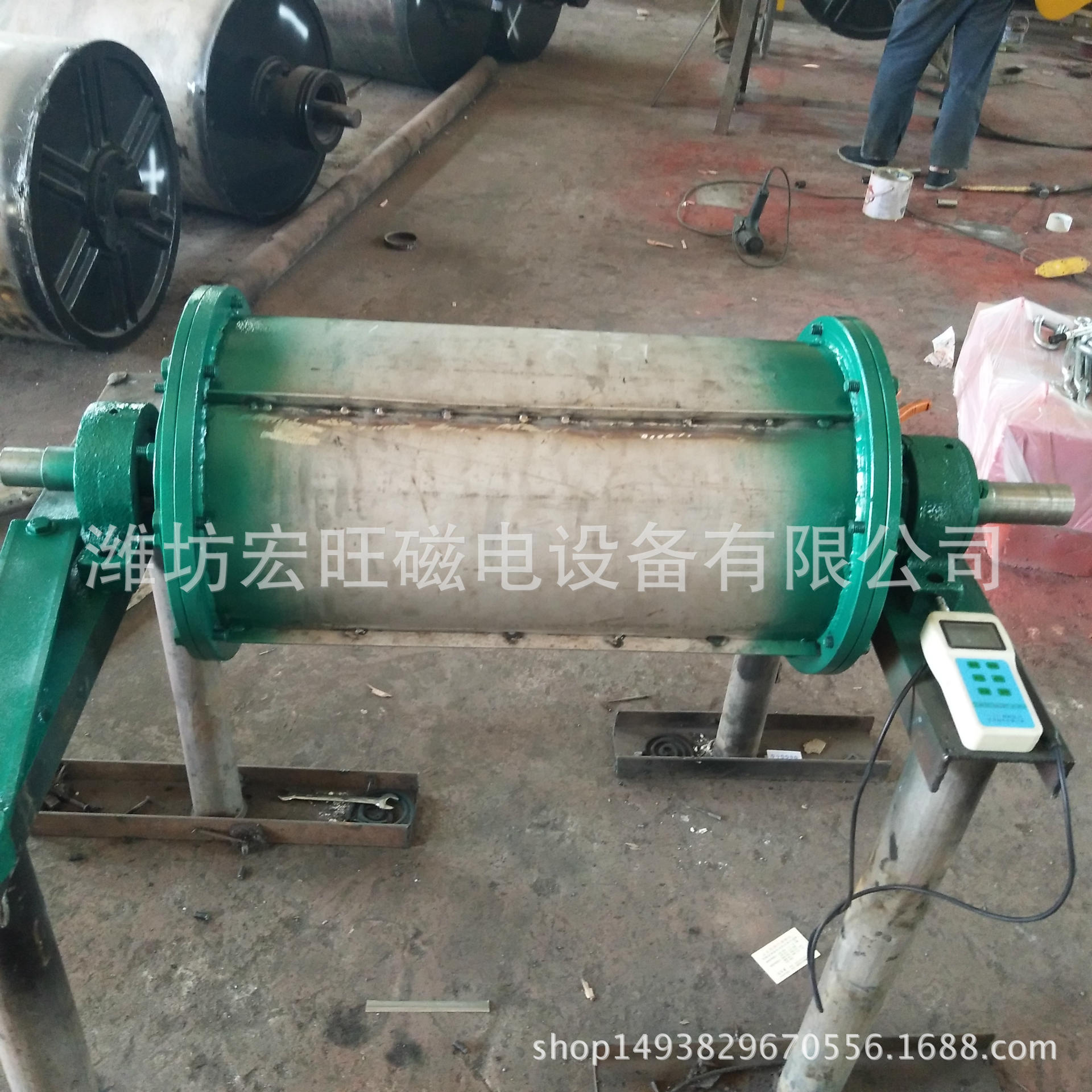 厂家磁选机柱CTZ系列中场强永磁半磁全磁滚筒