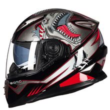 正品GXT摩托車頭盔機車全盔摩托車雙鏡片安全盔機車全覆式跑盔