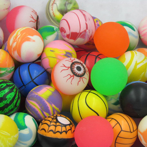 Bouncy Ball No. 32 Bouncy Ball Solid Rubber Ball Creative Hot Selling Street Stall Supply Gift Student Prizes