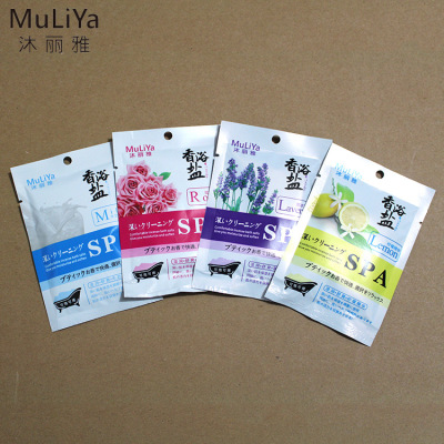 Liya milk Salt Rejuvenation moist Exfoliator Beauty Gaestgiveriet Hotel Bath Foot salt 30 Gram female