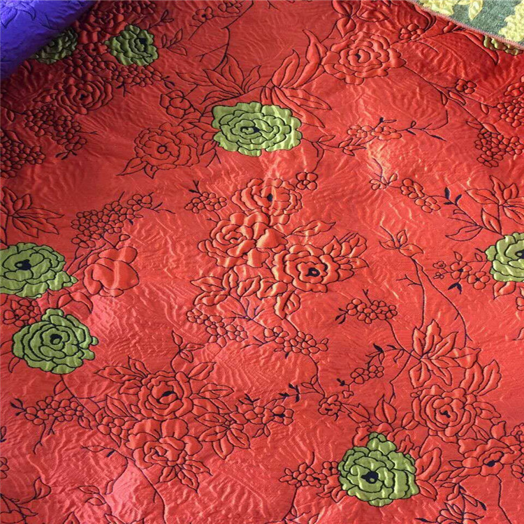 套色牡坍图案梭织色织提花色织面料适用于服装装饰沙发布鞋子布