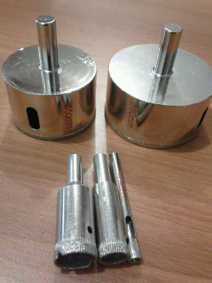 玻璃钻头1cm金刚砂玻璃开孔器陶瓷打孔钻头玻璃扩孔器10MM