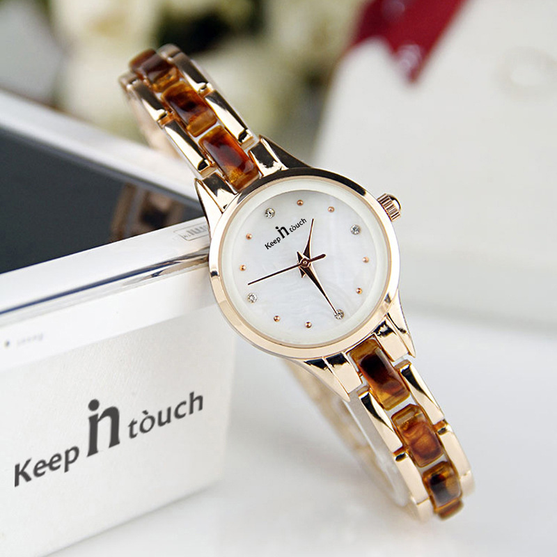 Orchid Clover Ceramic Bracelet Watch