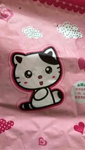 鹏成塑料编织袋厂家生产小猫彩印防水袋60x100cm家纺温馨