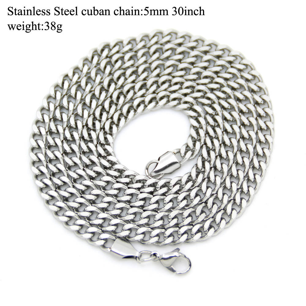 Fashion Geometric Stainless Steel Men's Necklace display picture 1