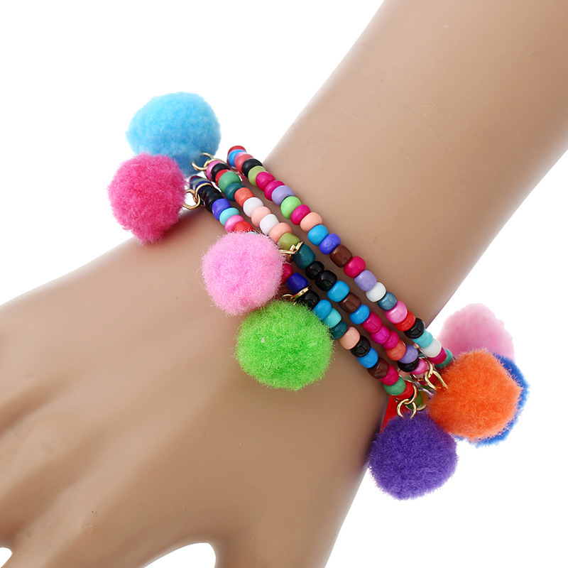 Occident and the United States ResinBracelet (Mixed color)NHNNZ3011-Mixed color