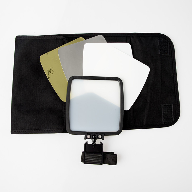 摄影器材 通用机顶档光板 柔光板 四色档光板 带收纳包厂家直销