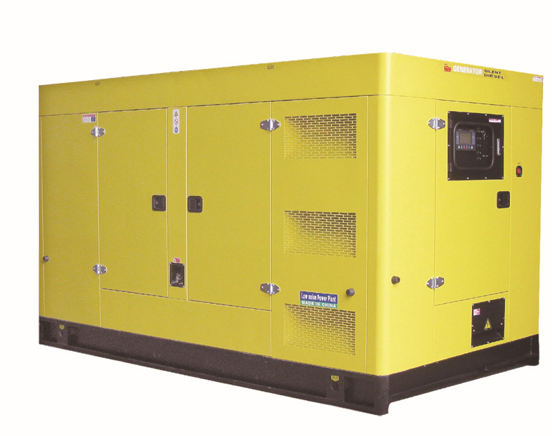 供应房地产用低噪音柴油发电机组（图）