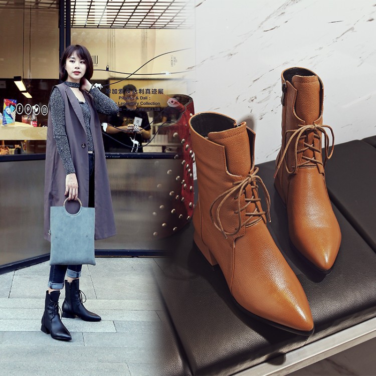 Bottes femme MANCHE ROUGE en En cuir - Ref 3354959 Image 22