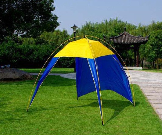 Al Aire Libre camping playa escalada carpa ocio triángulo carpa sol carpa pesca carpa portátil para 5-8 personas