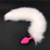 Imitation of fox tail anal plug couple sex products