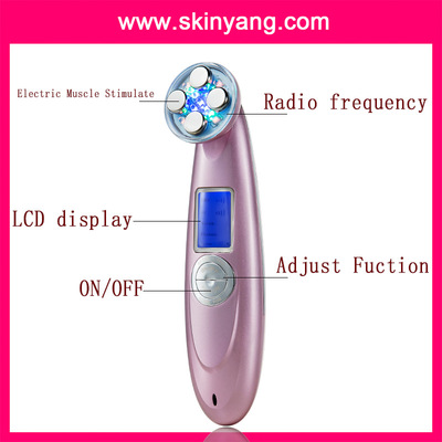 日韓家用臉部身體RF三合壹纖體儀聲波EMS電子美容儀OEM新美容儀器