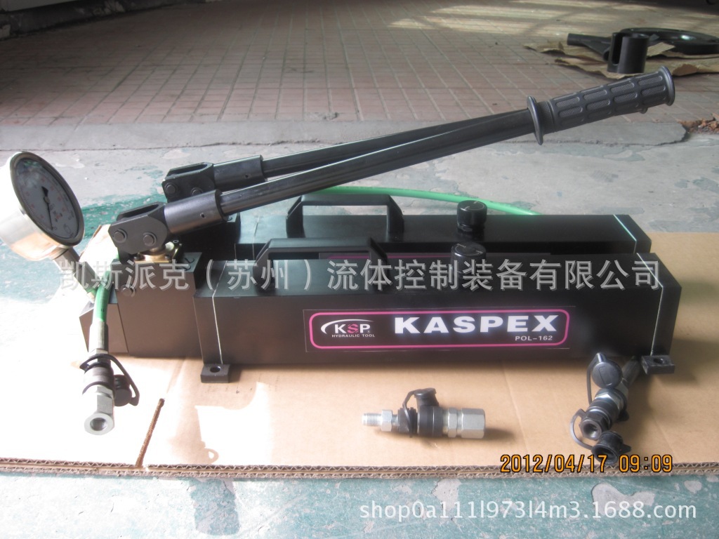 超高压手动液压泵_双作用双油路大流量手动泵_高低压手动泵