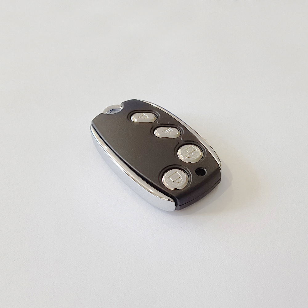 供应公模F39无线遥控器4键时尚设计金属按键外壳 无线遥控器外壳