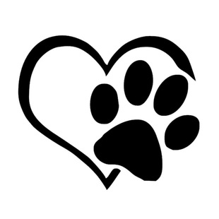 �¿�Heart Paw Vinyl Decal܇�N ��������_ӡ��܇�N�����_ӡ
