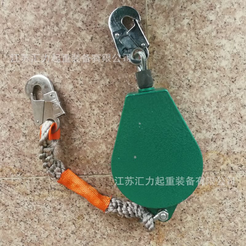 厂家批发 优质防坠器3m 300kg速差自控防坠器5m 7m 10m防坠器
