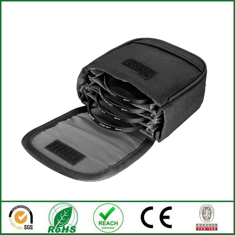 厂家单反相机滤镜包 镜片收纳包 礼品促销品滤镜收纳保护包
