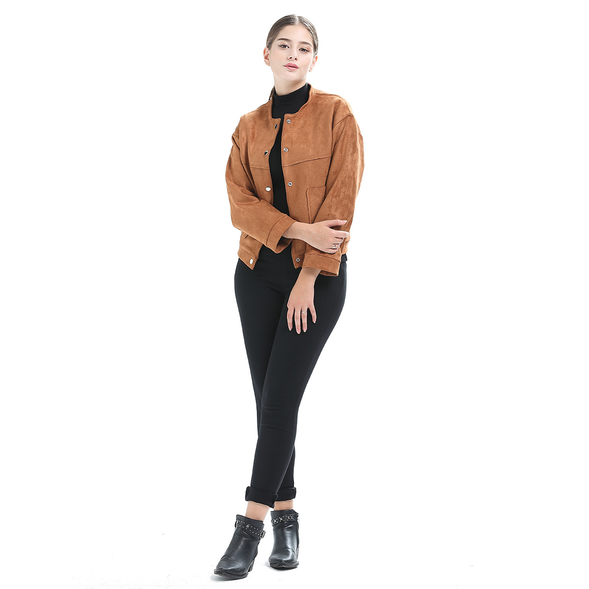 autumn new deerskin velvet jacket  NSJR23547