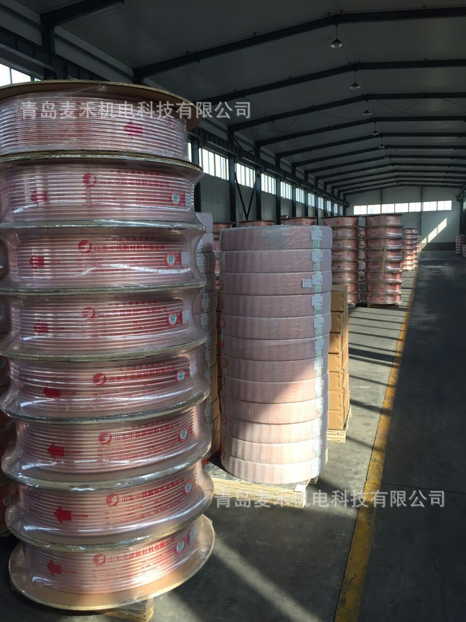 山东中佳TP2紫铜管空调铜管硬态直管中央空调家用空调连接管