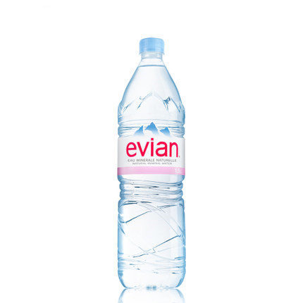 France Imported Evian Evian mineral water 1.5l*12 Bottle 1500ml Full container