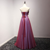 Toast bride long dress wedding evening dress new year’s evening dress red carpet elegant dress and thin dress