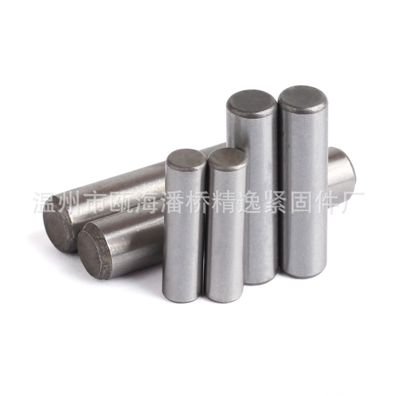 供应GB119碳钢圆柱销A3圆柱销中碳45钢轴承钢圆柱销