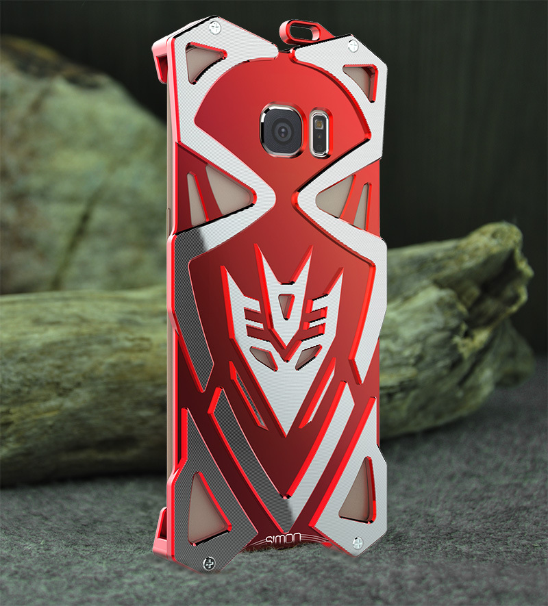 SIMON THOR Ⅱ Aviation Aluminum Alloy Shockproof Armor Metal Case Cover for Samsung Galaxy S6 Edge