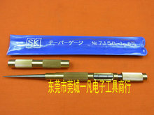 日本SK  TPG-715B 快速测孔规  孔径规  1-6mm  精度0.1mm