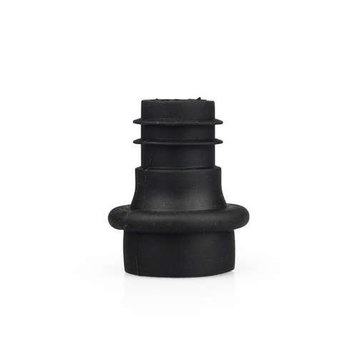 Food-grade silicone wine bottle stopper, stainless steel vacuum-pumping wine stopper
