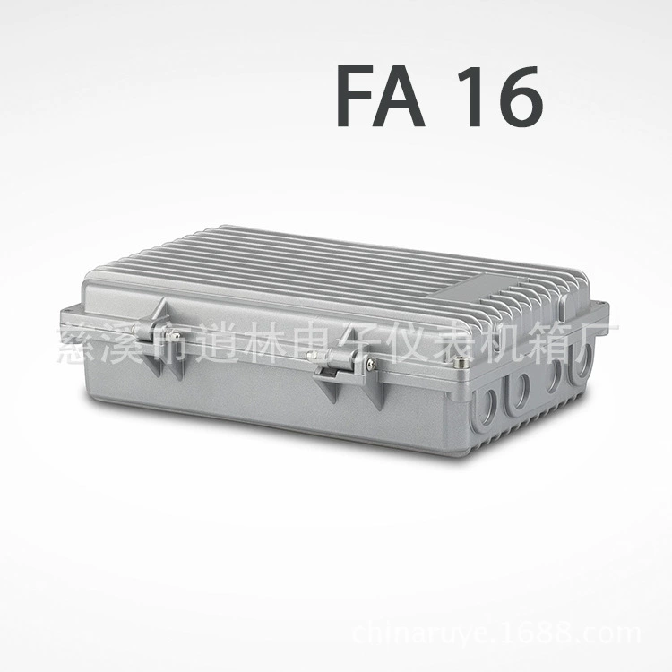 Корпус электронного инструмента, коробка усилителя, литой алюминиевый корпус, металлическая распределительная коробка FA-16 80*185*280