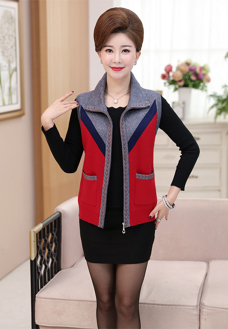 Gilet femme en Mélange de cachemire - Ref 3318191 Image 27