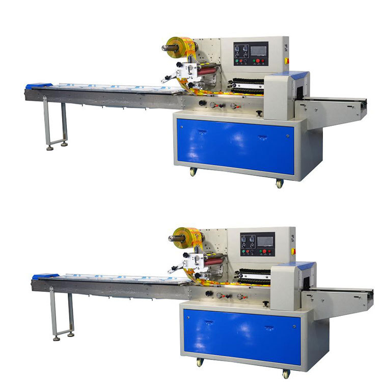 【快消品包装机】湖州自动餐具枕式包装机|多功能枕式包装机